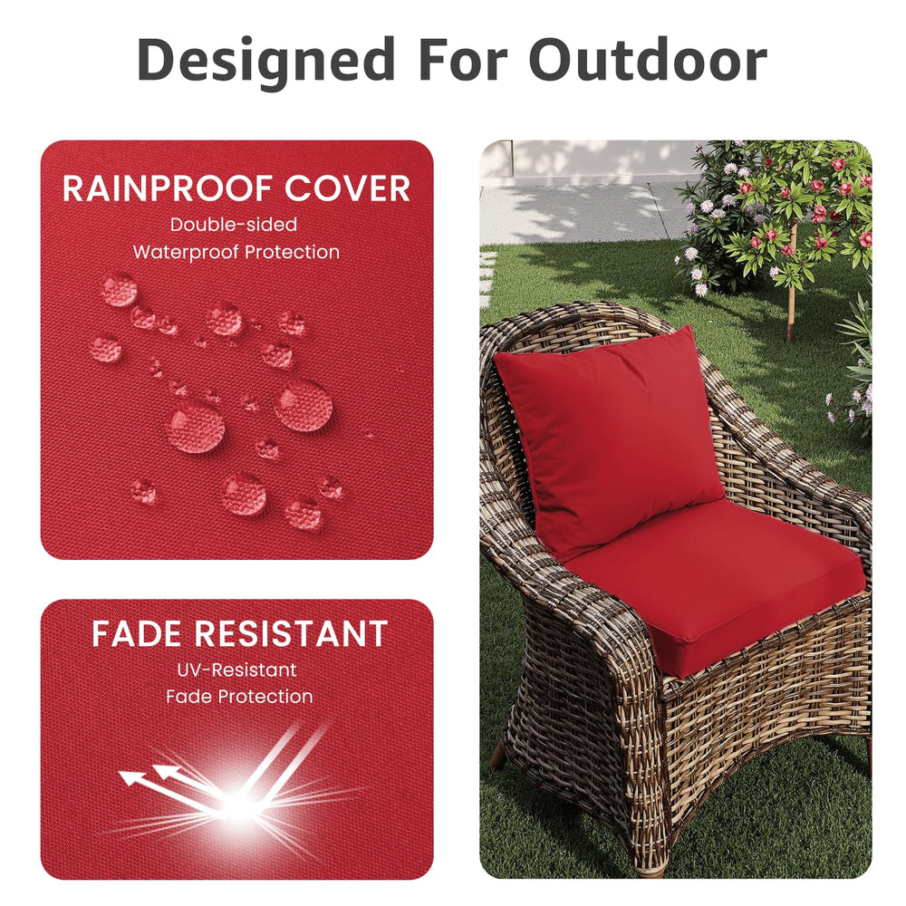 PatioGlow hidden zipper and tie detail offering secure fit and water defense