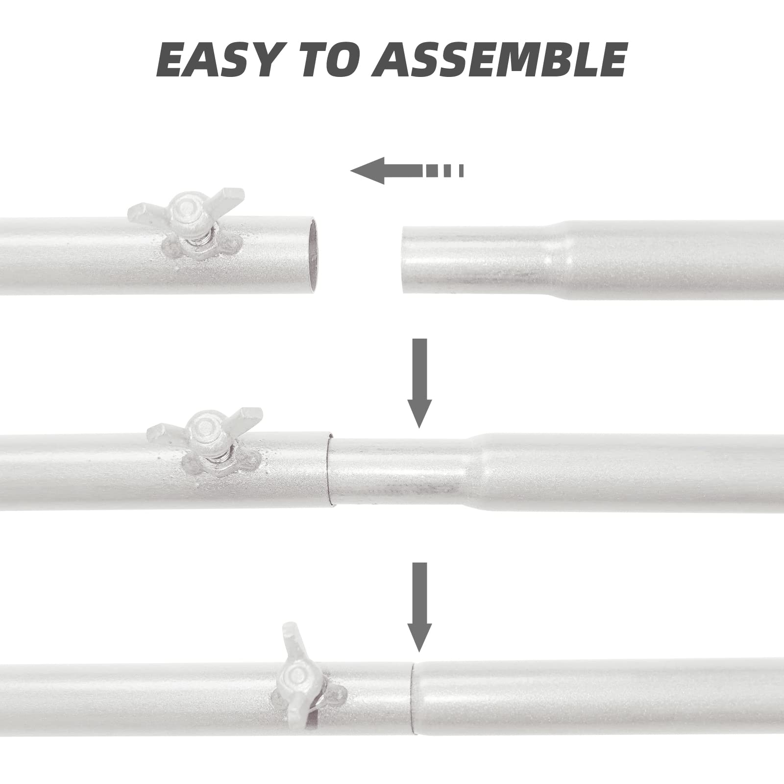 PATPROPS disassembled arch packed for transport highlighting compactness and convenience benefits