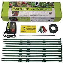 Patriot garden kit front packaging showing components and quick-install benefit
