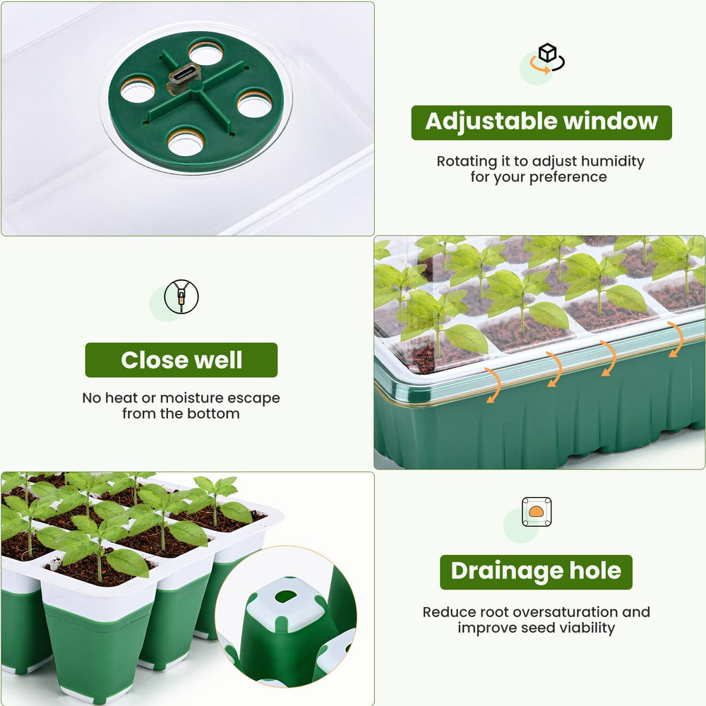 Pattiumo ventilation dial detail enabling humidity control to prevent mold