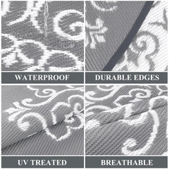 Pauwer reverse side showing alternate floral print for dual-style versatility