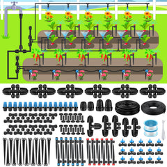 Pawfly assembled kit front packaging shows complete irrigation set and convenience