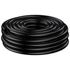 Pawfly main tubing front view showing 50 ft roll and label for easy identification