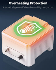 Pawfly tubing connection detail demonstrating secure fittings for reliable airflow