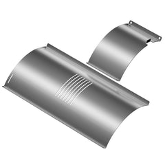 Pawsible front view of replacement plate kit showing parts and fit
