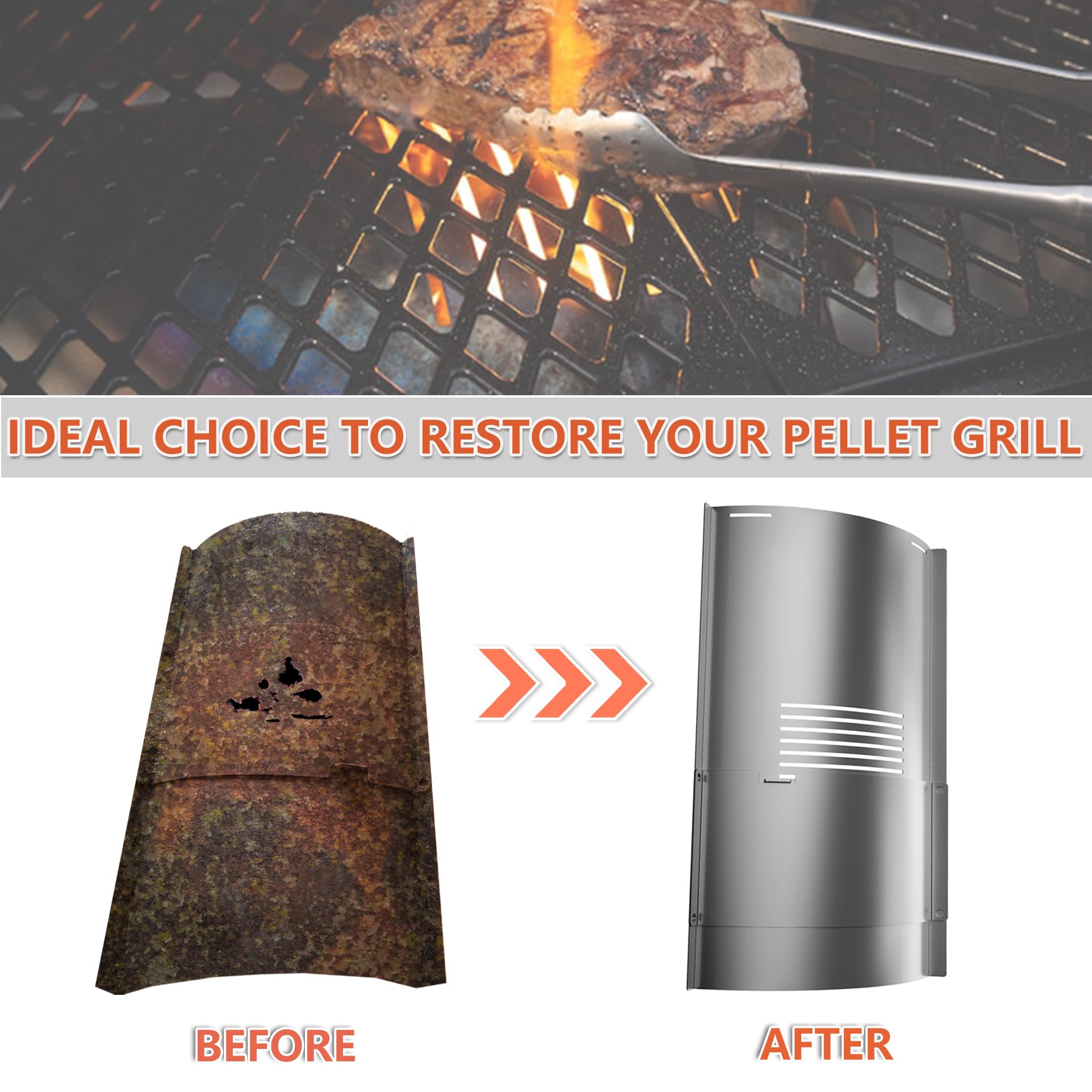 Pawsible installed in Pit Boss grill illustrating effortless drop-in fit