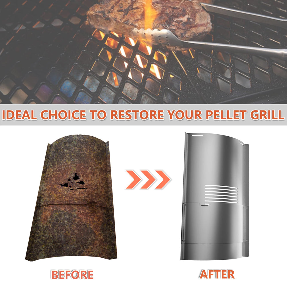 Pawsible installed in Pit Boss grill illustrating effortless drop-in fit