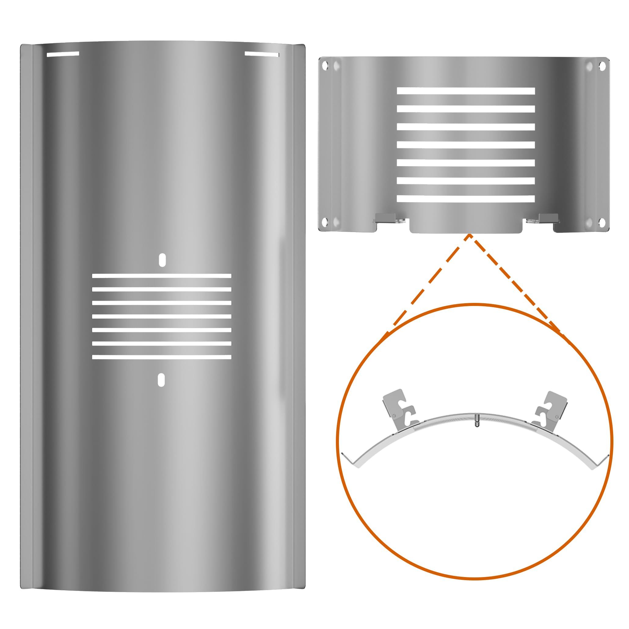 Pawsible parts beside ruler showing accurate size for correct fitment