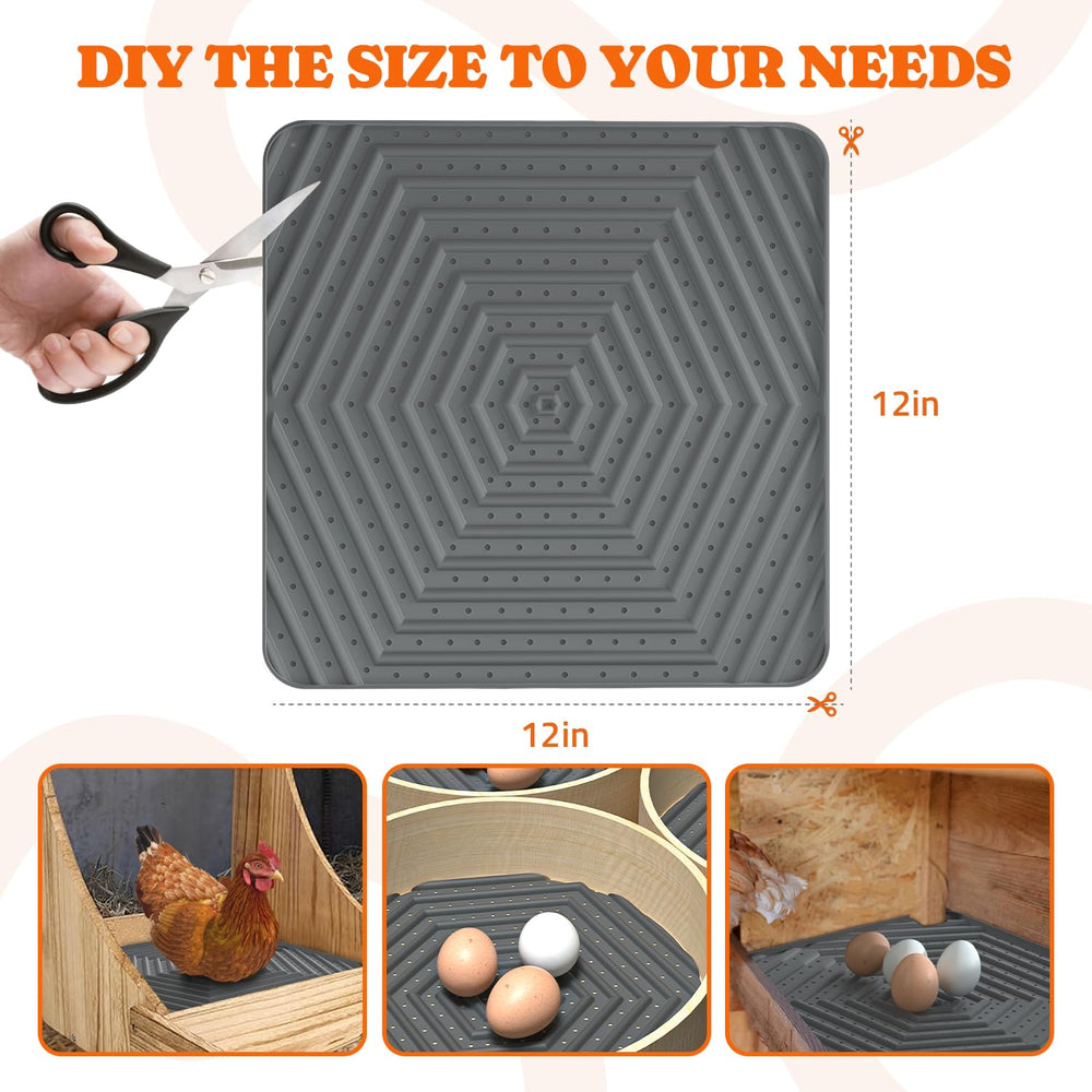 Pawtners pad beside ruler showing dimensions and fit guidance