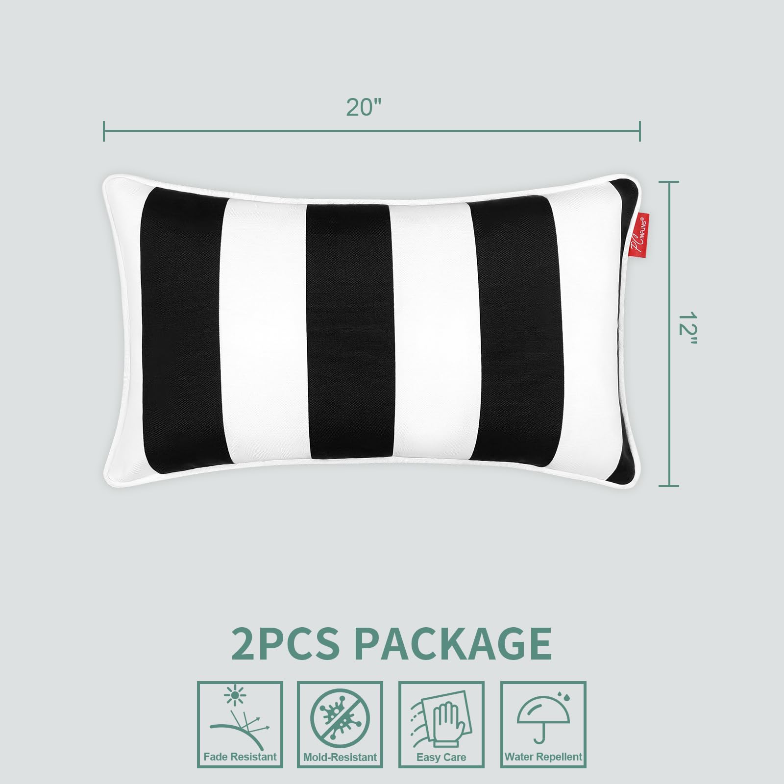 Pcinfuns inset showing overstuffed insert and firm loft for support
