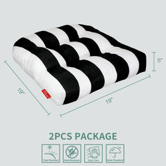 Pcinfuns side profile showing 5-inch thickness for extra seat support