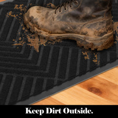 PEADEEAS non-slip rubber backing detail improving grip and safety
