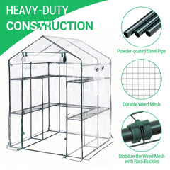PeakPursuit close-up of thick PE mesh cover texture showing weather-resistant protection