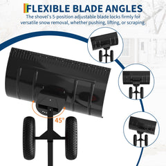 PeakPursuit close-up of reinforced polypropylene blade edge for crack-resistant durability