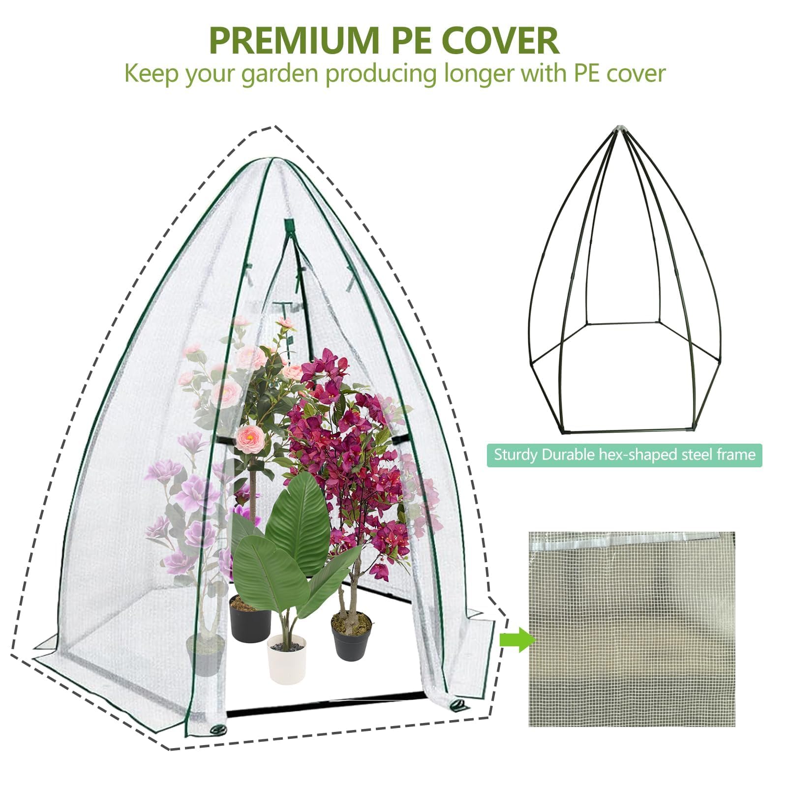 PeakPursuit interior with shelves and plants maximizing growing space