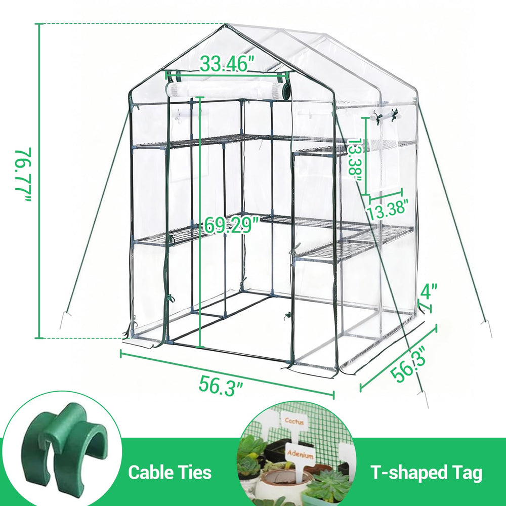 PeakPursuit steel wire shelf loaded with pots showing high weight capacity benefit