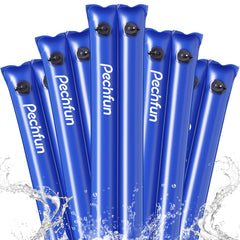 Pechfun front view of full 8.5 ft water tube showing secure pool cover benefit