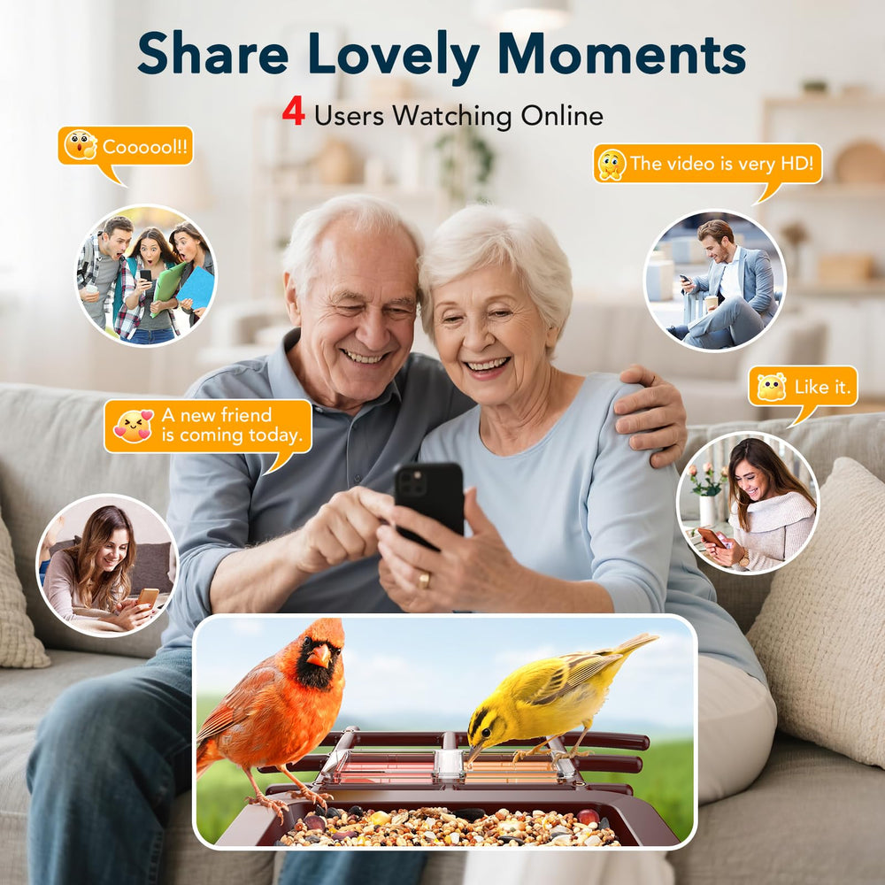 PeckCam installed in backyard, captures live bird activity for families