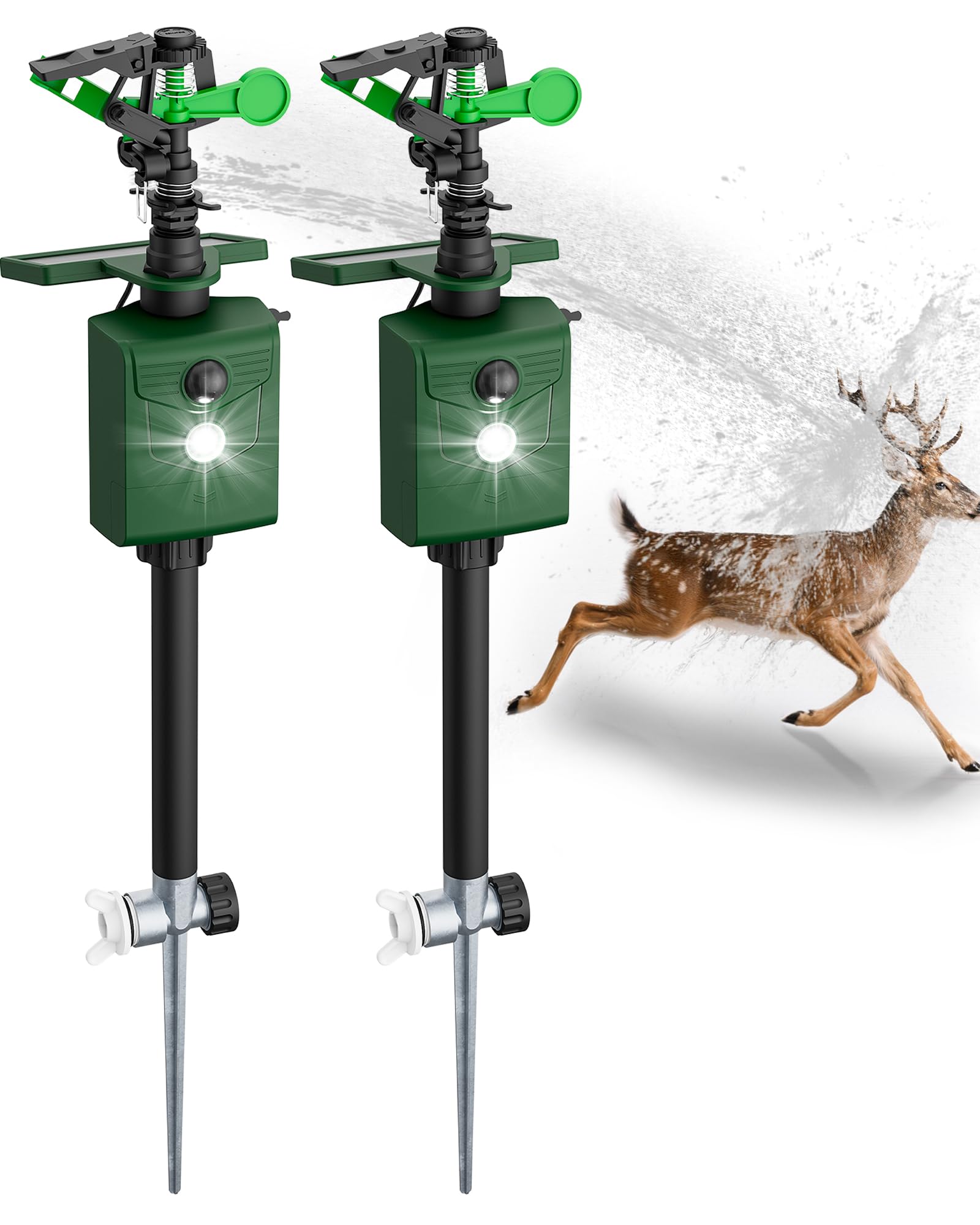 Peepst front packaging outdoors showing ready-to-install deterrent and benefits