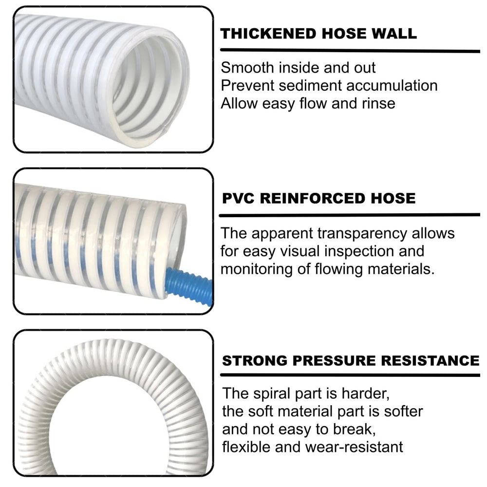 PEISONGFEI hose cut to length showing easy customization for exact plumbing fit