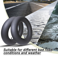 PEKYDWKZ inner tube installed on a tractor wheel demonstrating proper fit and support