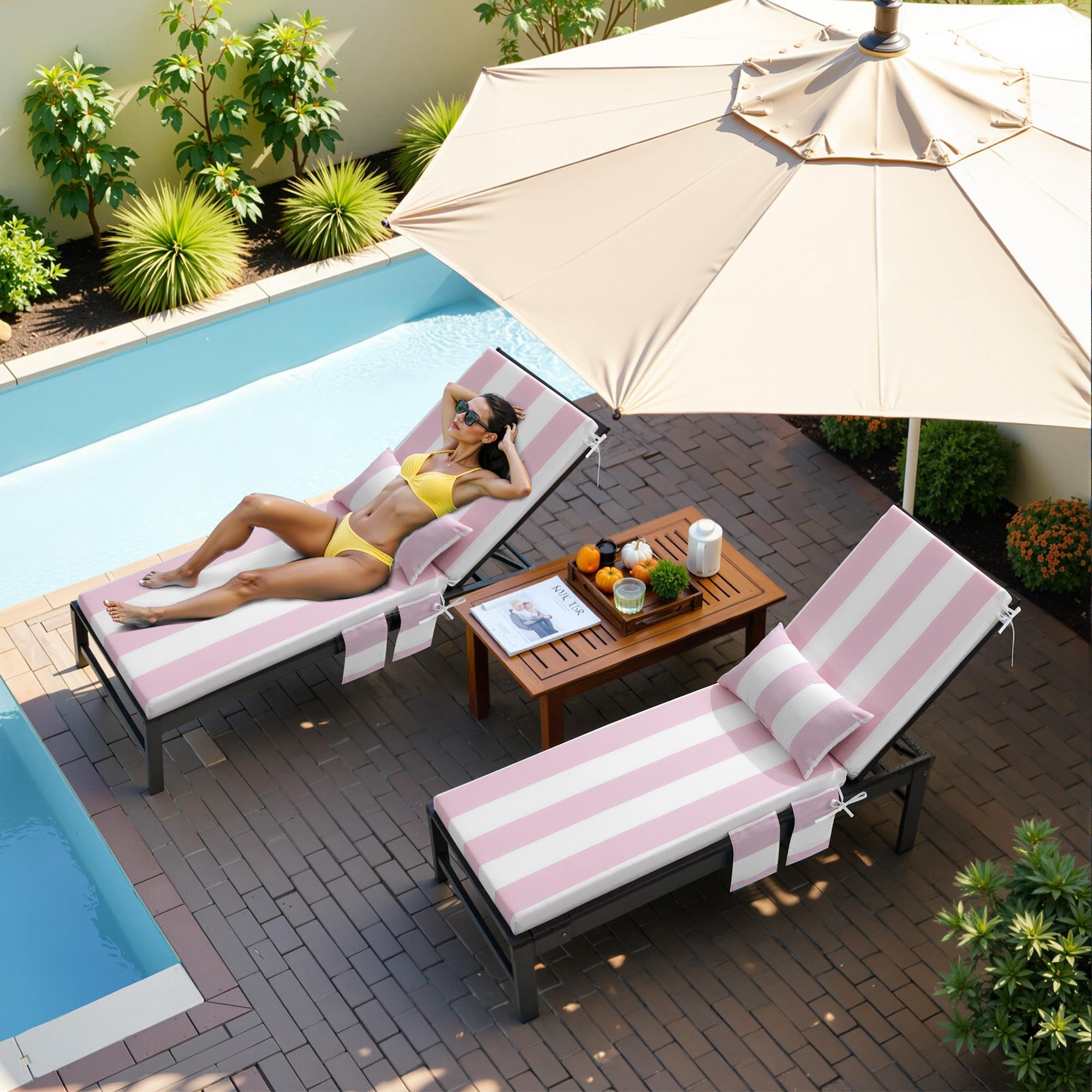 Pellebant lifestyle patio scene showing relaxation and durable outdoor use benefit