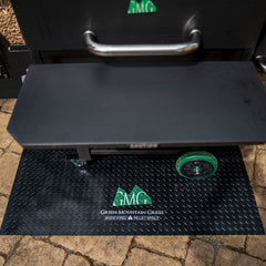 Pellethead GMG-4111 under a pellet grill catching drips and protecting decking