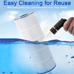 PELLUCID cartridge installed in filter housing demonstrating easy swap benefit
