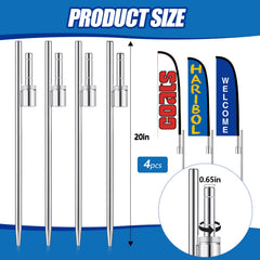 Pelopy sleeve bearing close-up displaying secure pole fit benefit