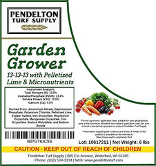 Pendelton Turf Supply close-up of pellet texture highlighting easy spreading and quick watering-in