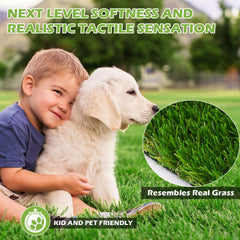PENFHF close-up of grass blades texture showing soft, natural feel