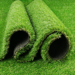 PENFHF front view of 4x6 ft turf showing realistic lawn look and curb appeal