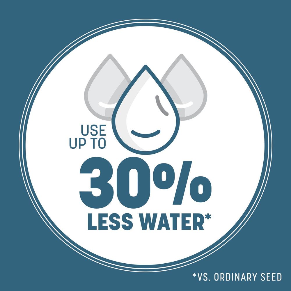 Pennington seed scattered on prepared soil for even coverage advantage
