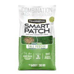 Pennington Smart Patch front packaging showing product benefits and 30 lb bag