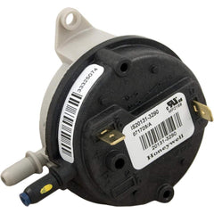 Pentair air flow switch front view showing housing and sensor, ensures heater safety