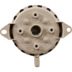 Pentair air flow switch side profile highlighting actuator for dependable airflow sensing