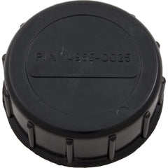 Pentair drain cap front view showing fit and secure seal for maintenance