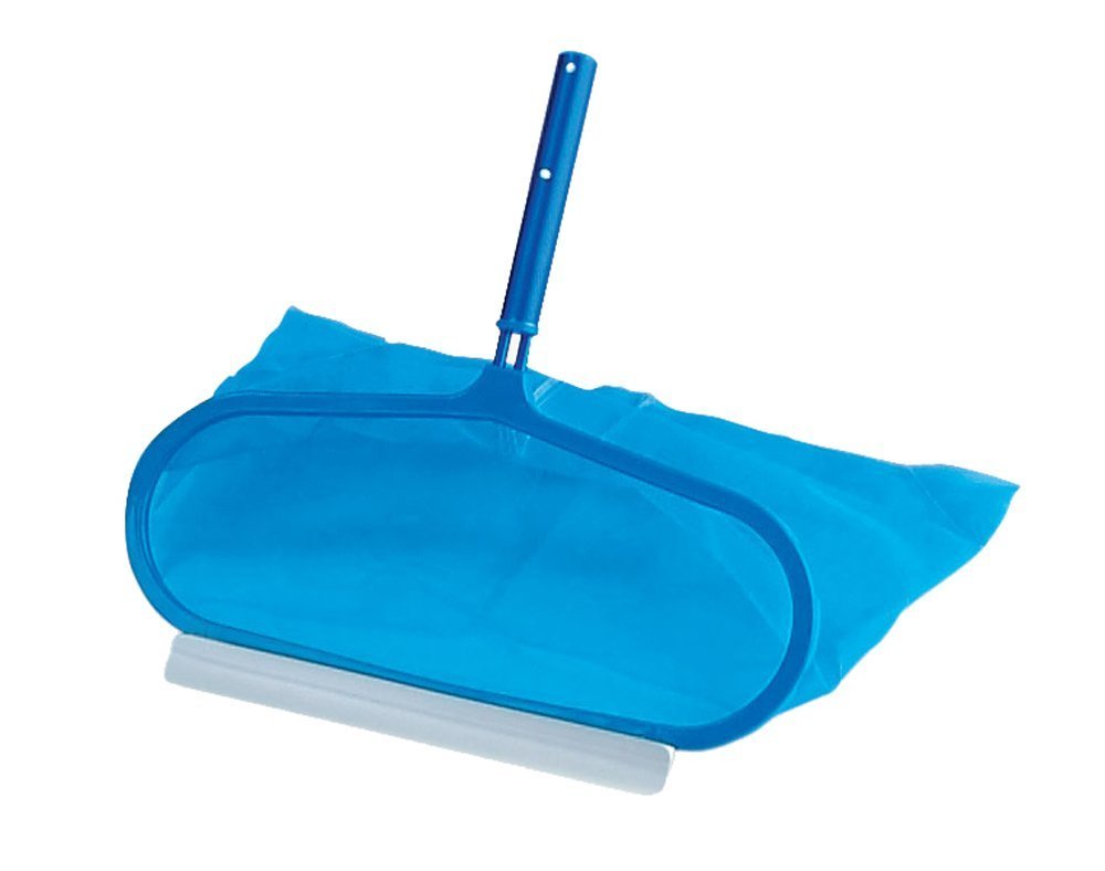 Pentair front view of rake showing frame and net, durable cleaning benefit