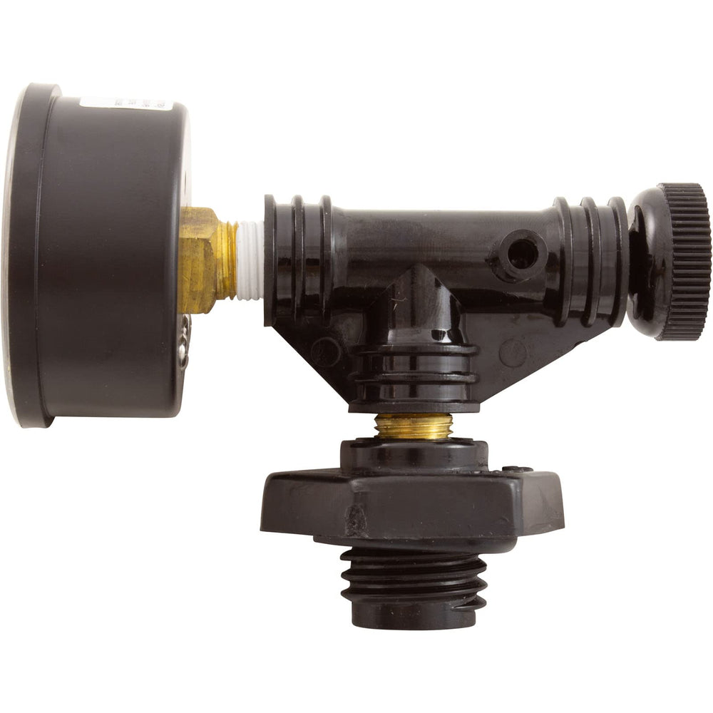 Pentair side profile showing compact back-mount for tight spaces