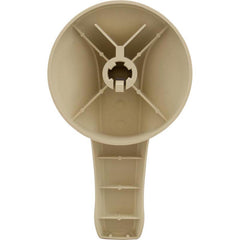 Pentair handle next to ruler scale showing compact size and straightforward installation