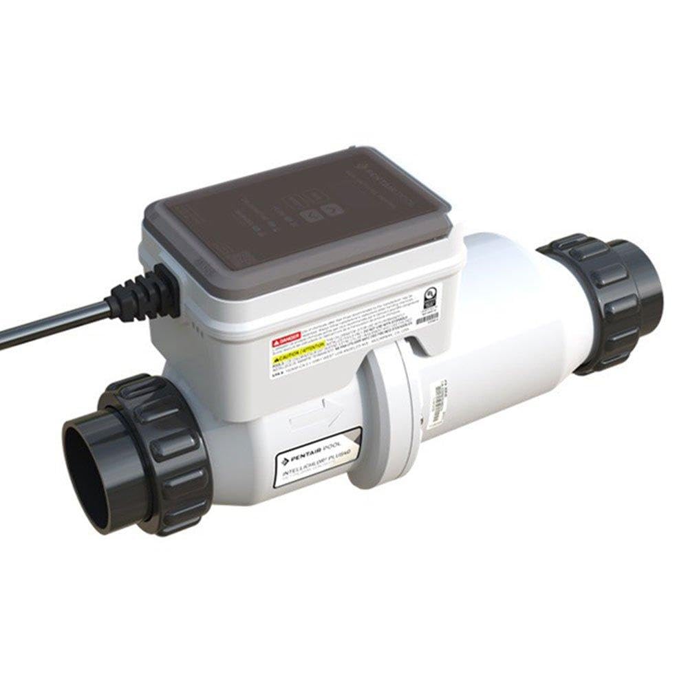 Pentair IC40 Plus front view showing replacement cell and easy installation benefit