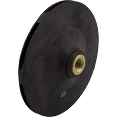 Pentair close-up of impeller vanes and hub, highlighting durable design and improved flow