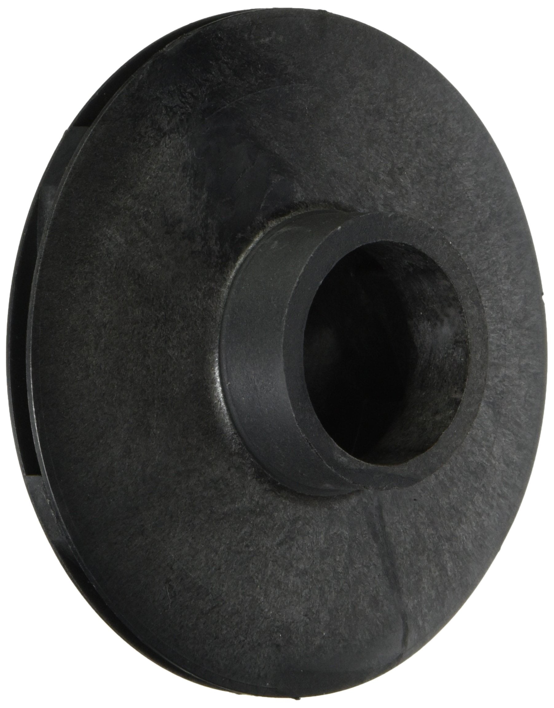 Pentair impeller beside ruler for scale, illustrating exact dimensions for correct fit