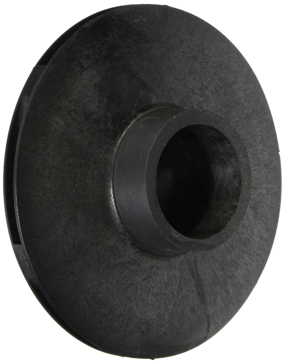 Pentair impeller beside ruler for scale, illustrating exact dimensions for correct fit