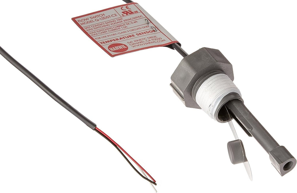 Pentair IntelliChlor flow switch front view showing compact OEM design and reliable flow sensing