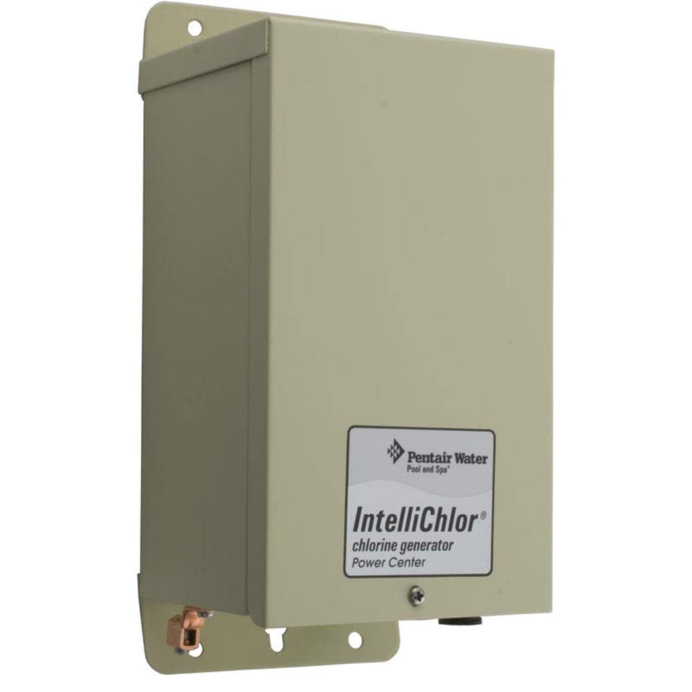 Pentair front view of power center showing compact design and easy mount for reliability