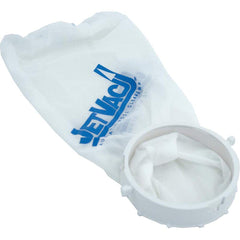 Pentair Letro JV105 sand/silt bag front view showing secure lock ring and fine filtration