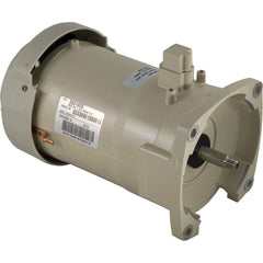 Pentair Purex motor front view in almond showing compact durable housing and energy savings