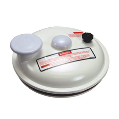 Pentair R172385D lid assembly front view showing durable seal and correct fit