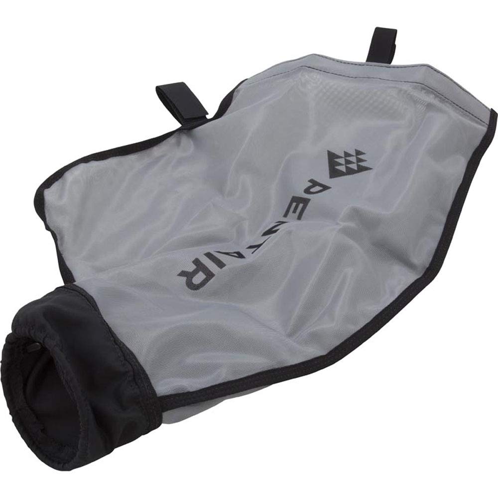 Pentair Racer debris bag close-up of hook-and-loop fastening for quick replacement